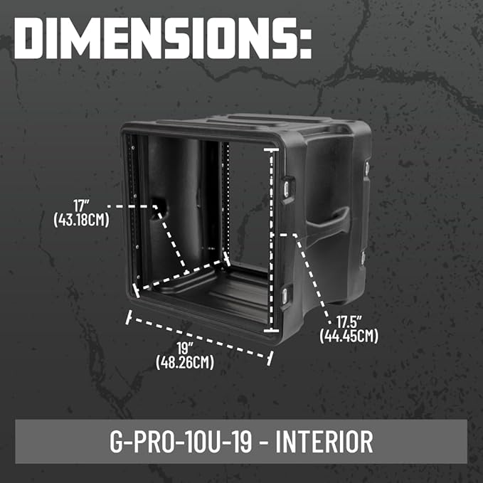 Gator Cases Pro Series 10U Rack Case - Image 6