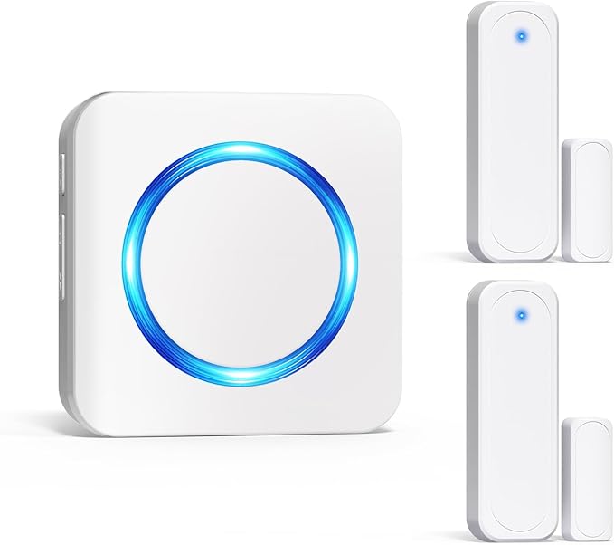 Door Chime, Satisure Door Sensor Chime When Door Opens, Doorbell Chime by Satisure