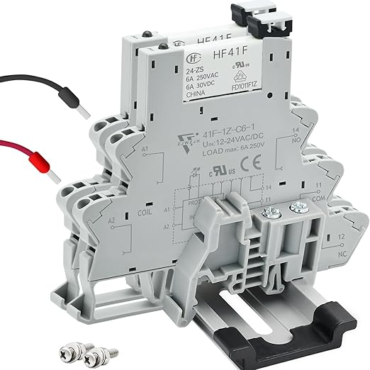 UL Listed 2Pcs Electromagnetic Relay by ZJWZJH
