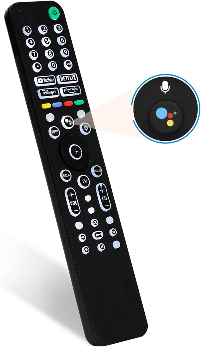 Universal Backlit Remote for Sony TV, Replacement Remote for Bravia XR/XBR/KD by feikeer