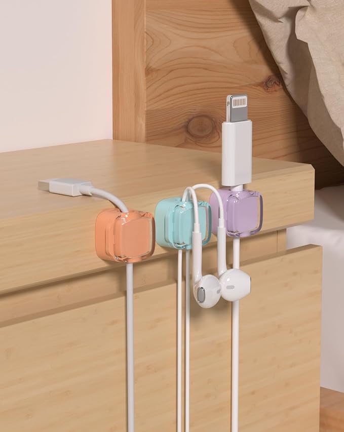 Magnetic Cable Clips, Adjustable Cord Holder Management, Adhesive Wire Keeper - Image 3