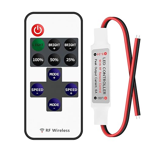 Taoellen 11 Key RF Mini Wireless Remote Controller by Taoellen