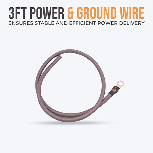 Elite Audio Premium 4 Gauge CCA Amplifier Installation Wiring Amp Kit, 2000 - Image 8