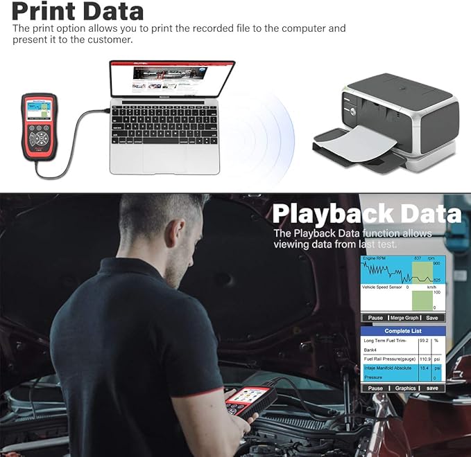 Autel MaxiCheck Pro OBD2 Scanner ABS Scan Tool - Image 6
