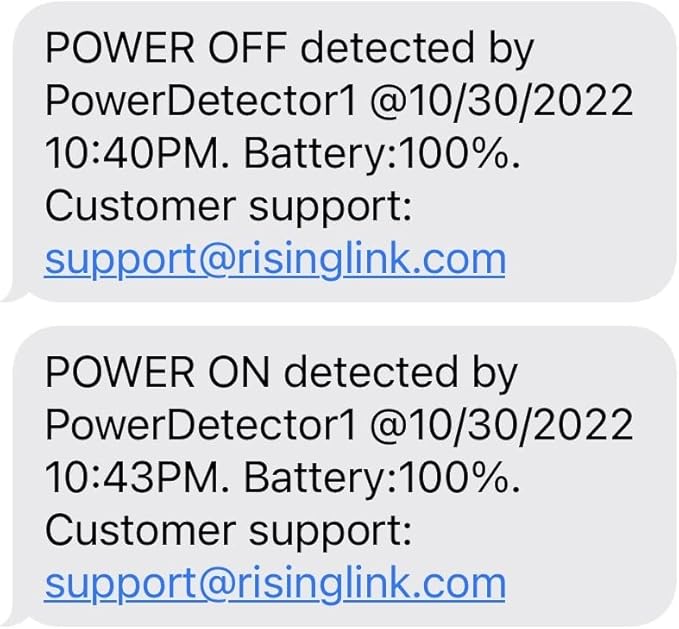 Risinglink Power Failure Alarm, Power Failure Detector, - Image 6
