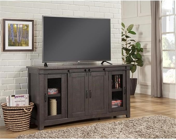 Martin Svensson Home Sierra 65" Solid Wood TV Stand - Image 2