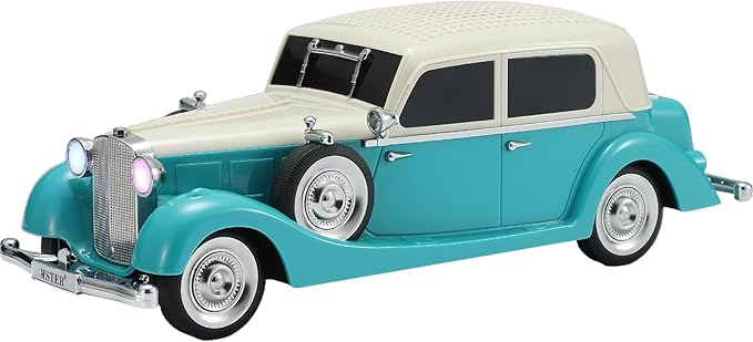 WSTER Vintage Car Bluetooth Speaker, Retro Classic Model by WSTER