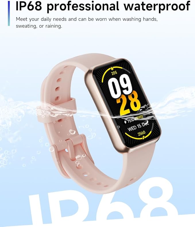 USMECBL Fitness Trackers, Blood Oxygen Heart Rate Sleep Monitor, Smart Band - Image 8