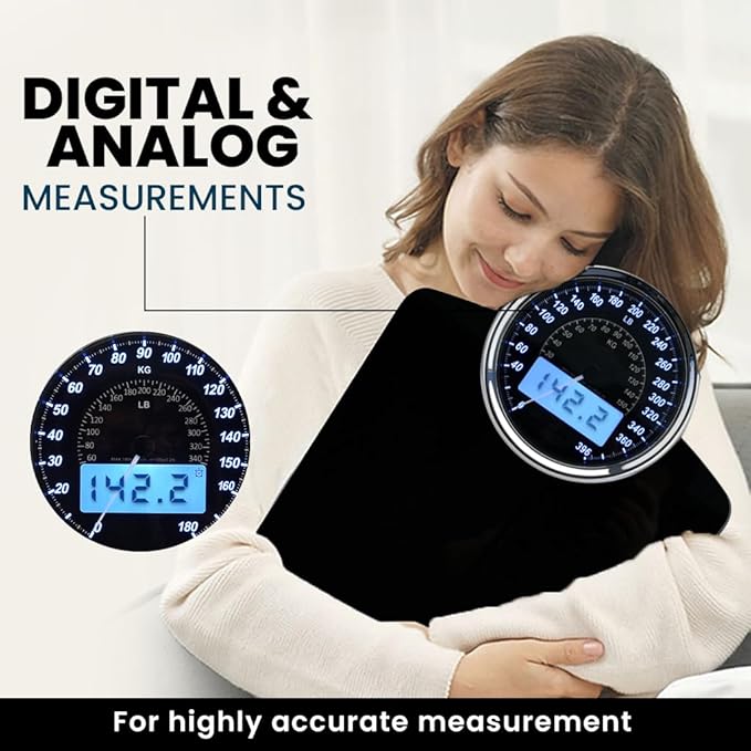 EILISON Highly Advance 2-in-1 Digital & Analog Weighing Scale - Image 4