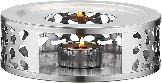 Stainless Steel Teapot Warmer, Metal Teapot Heater - Image 2