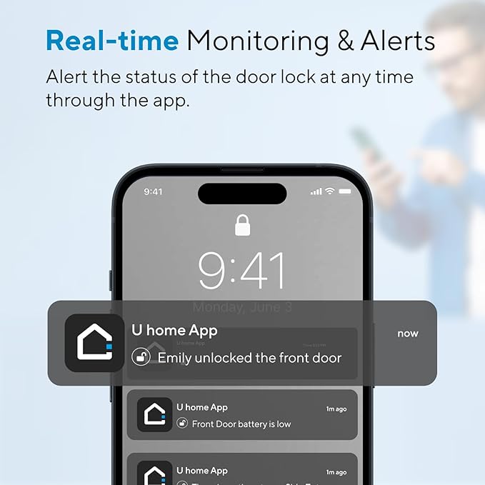 ULTRALOQ U-Bolt Smart Lock - Image 5