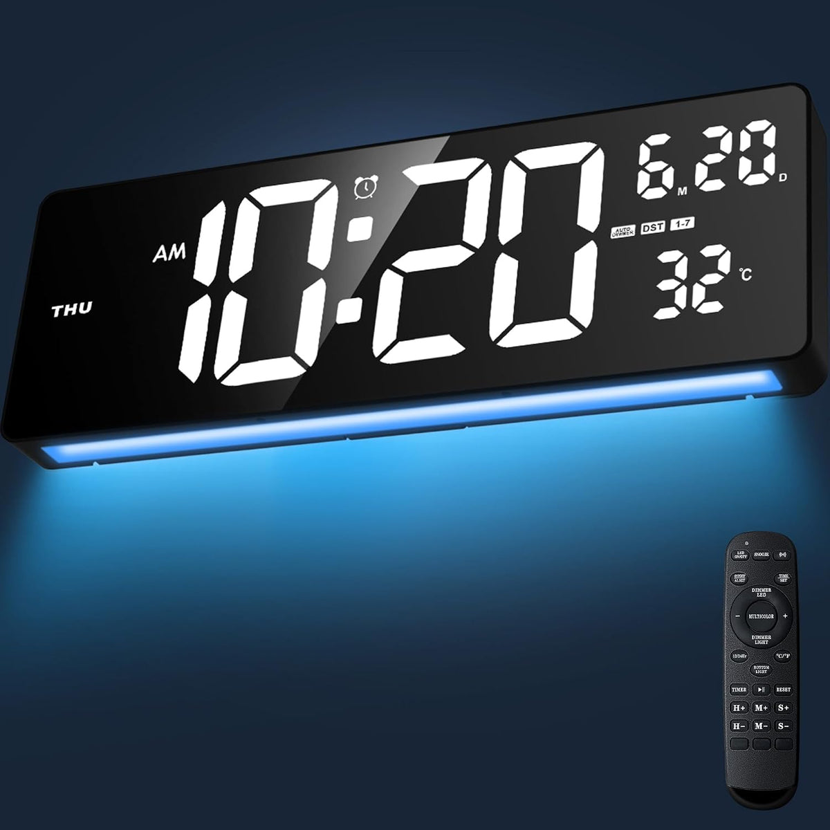 Xflyee 16.5" Digital Clock Large Display