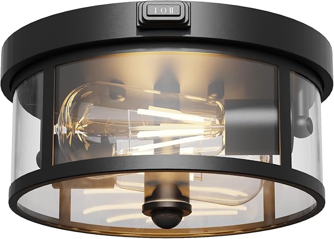 Outdoor Ceiling Light with Motion Sensor 9.3in by Craftersmark