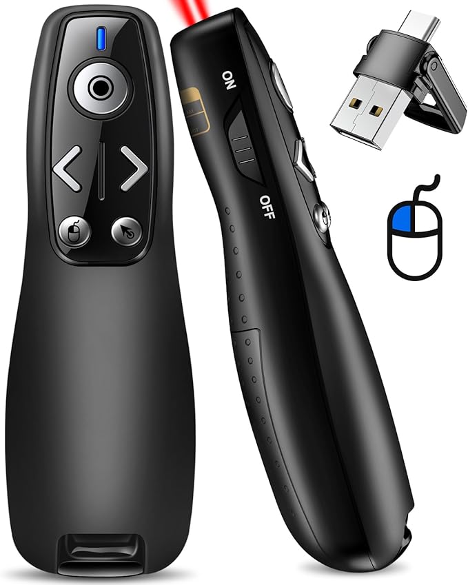 USB Type C Presentation Clicker by Fanxieast
