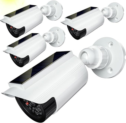 WALI Fake Dummy Camera, Solar Powered Fake Security Camera by WALI