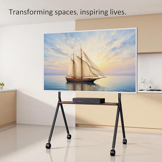Glidesync Smart Board Stand for 55-100 Inch Interactive Whiteboards, - Image 5