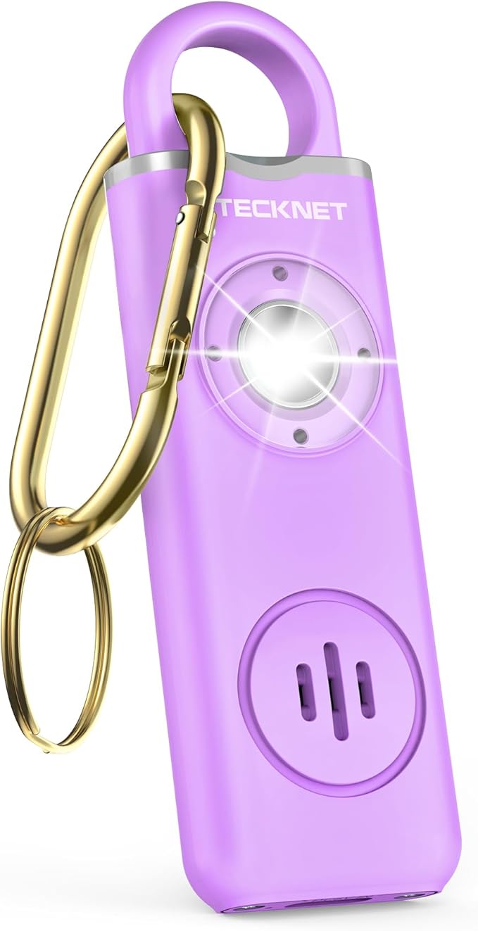 TECKNET Rechargeable Personal Safety Alarm by Tecknet