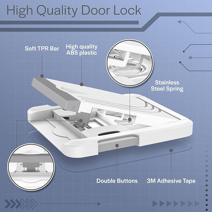 Todays Kids 2 Pack Sliding Door Lock - Image 8