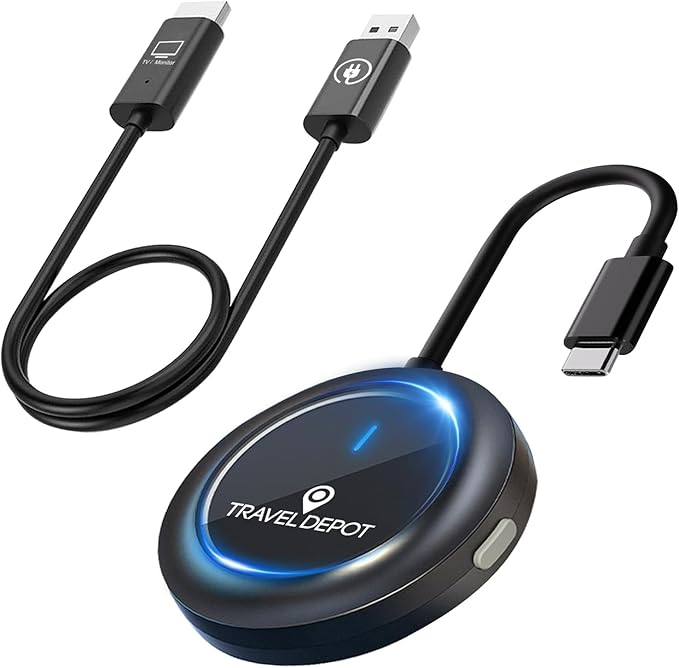 Travel Depot Wireless HDMI Transmitter and Receiver, 1080P 60Hz HD Streaming by TRAVELDEPOT