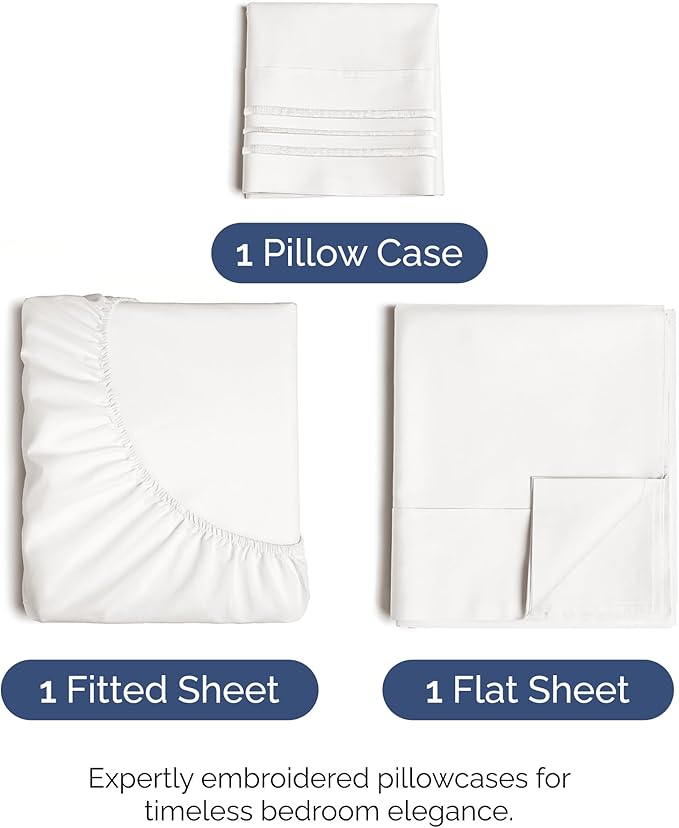 Twin XL Size 3 Piece Sheet Set - Image 2