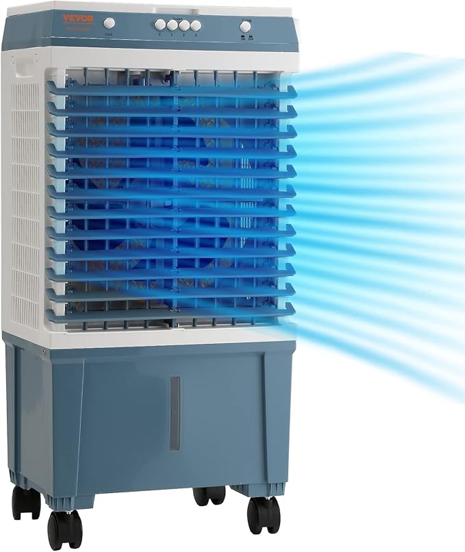 VEVOR Evaporative Air Cooler, 100W 1400CFM Swamp Cooler - Image 9