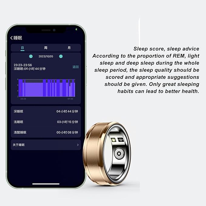 FOSA Smart Health Ring, NFC Sleep Monitor - Image 4