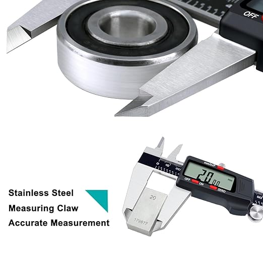 Kynup Digital Caliper, 8 Inch Micrometer Caliper Tool, Vernier Caliper - Image 2