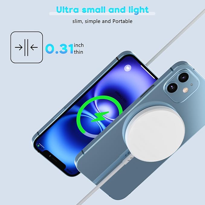 Magnetic Wireless Charger for iPhone 17 16 15, 10FT Fast Mag Safe Wireless - Image 5