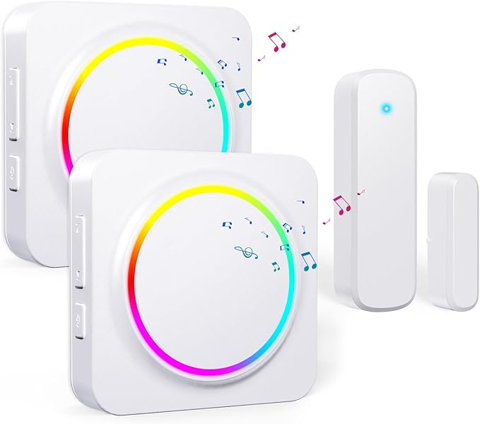 Door Chime, Door Sensor Chime When Door Opens, BITIWEND Door Entry Alarm by BITIWEND