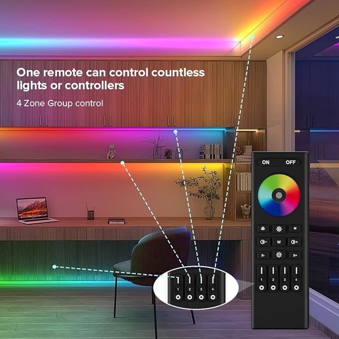 BTF-LIGHTING 2.4G WiFi DR03W RGB SPI Controller RC03RF RF Remote Tuya APP/Smart - Image 7