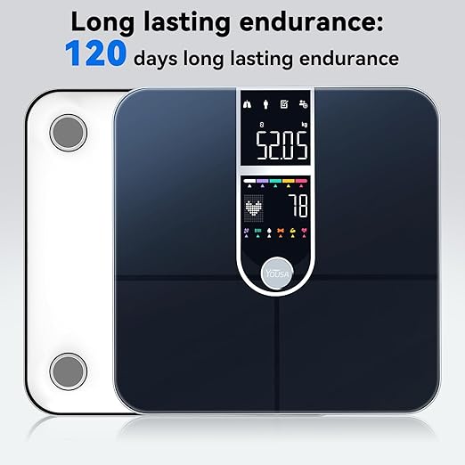 Smart Scale with BMI Body Fat Muscle Mass Digital Bathroom Weight Scale with - Image 5