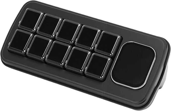 Yunseity AI Voice Control Panel, 10 LCD Mechanical Buttons by Yunseity