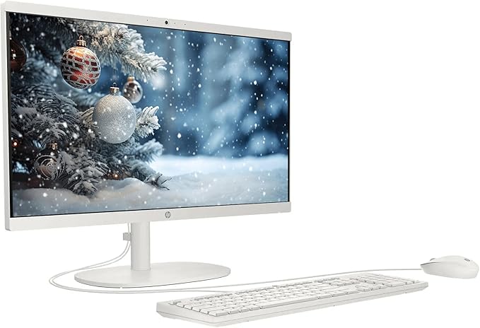 HP 21.5" FHD All-in-One Desktop Computer, Dual-Core Intel Celeron, Windows 11 - Image 2