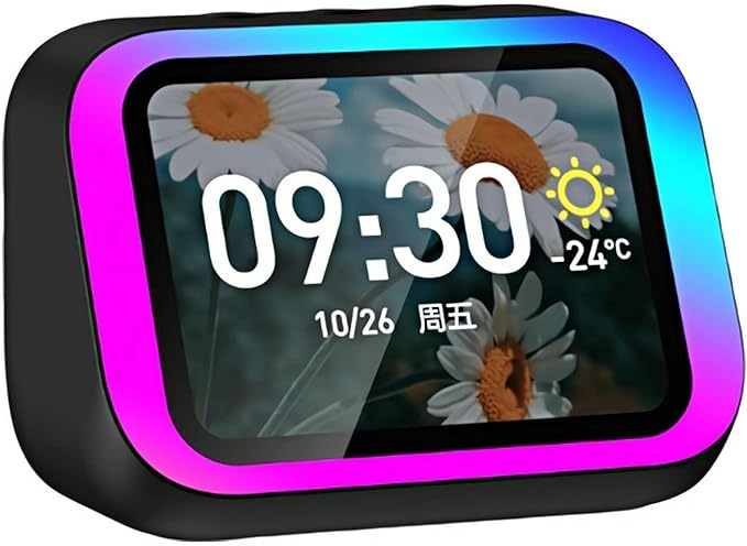 Felvoro Smart Alarm Clock with Wireless Bluetooth 5.4 Speaker & Dynamic RGB by Felvoro