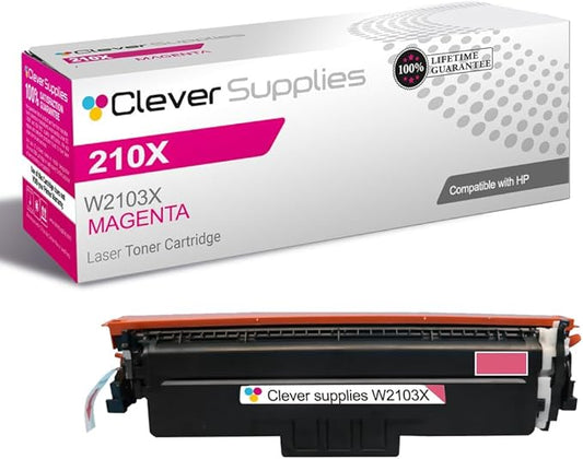 CS Replacement Compatible with HP 4301fdwe Toner Cartridge W2103X to use with by CleverSupplies