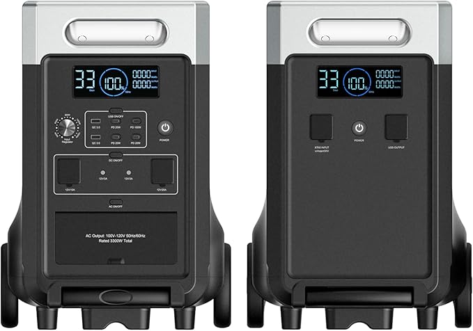AFERIY 7680Wh Portable Power Station, P310 by AFERIY