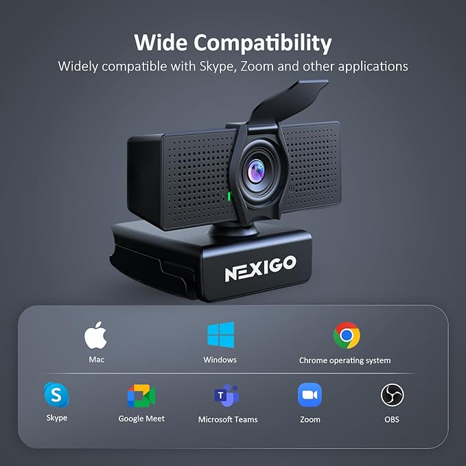 NexiGo N60 Pro 1080P Webcam - Image 8