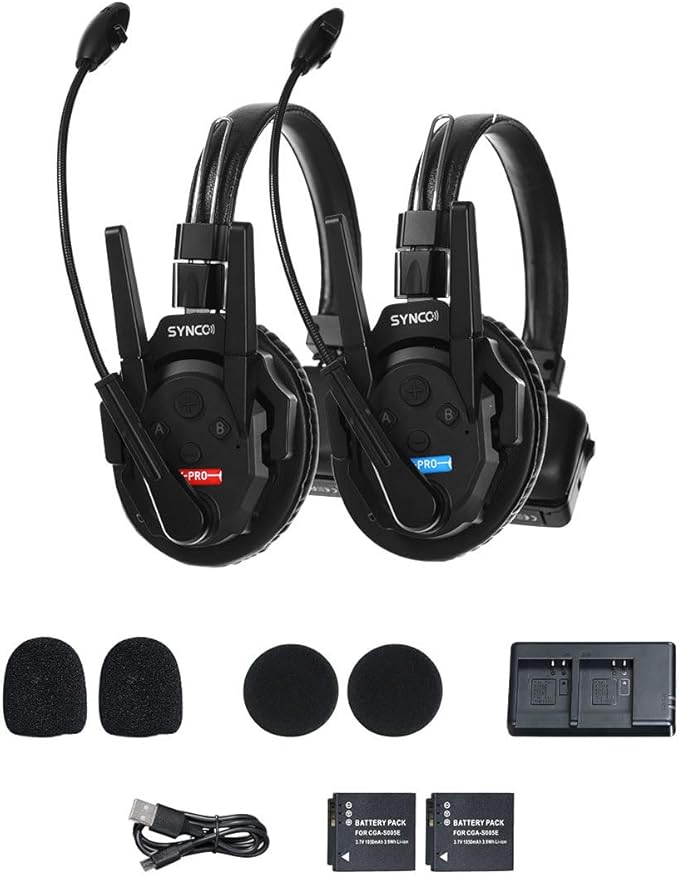 SYNCO XTalk Pro2 XPro X2 2.4GHz Wireless Headset Communication System Random - Image 2