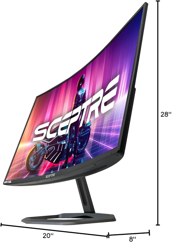 Sceptre Curved 32-Inch Gaming Monitor, 1920 × 1080, 99% sRGB, AMD FreeSync - Image 9