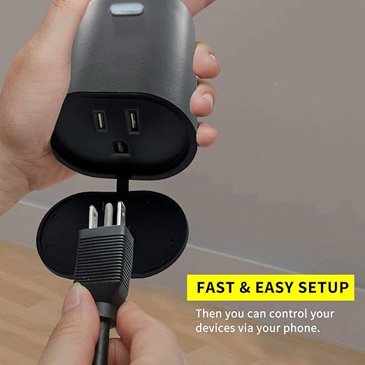 Minoston Outdoor Outlet, WiFi Smart Plug in Energy Monitoring, 2.4Ghz Wi-Fi - Image 9