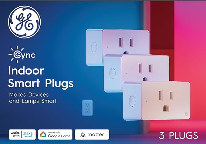 Cync Indoor Smart Plug, WiFi Outlet Socket, Voice Control Outlet, Matter - Image 7