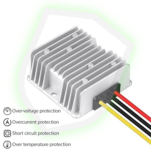 LeMotech DC 12v to 24v Converter 10A 240W Step Up Converter Voltage Reducer - Image 5