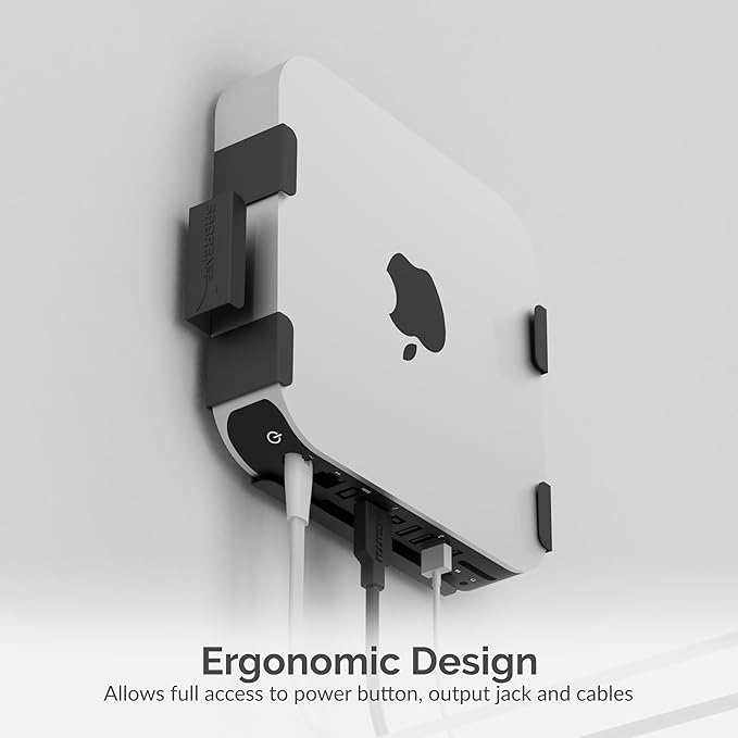 SABRENT Mac mini VESA Mount/Wall Mount/Under Desk Mount - Image 4