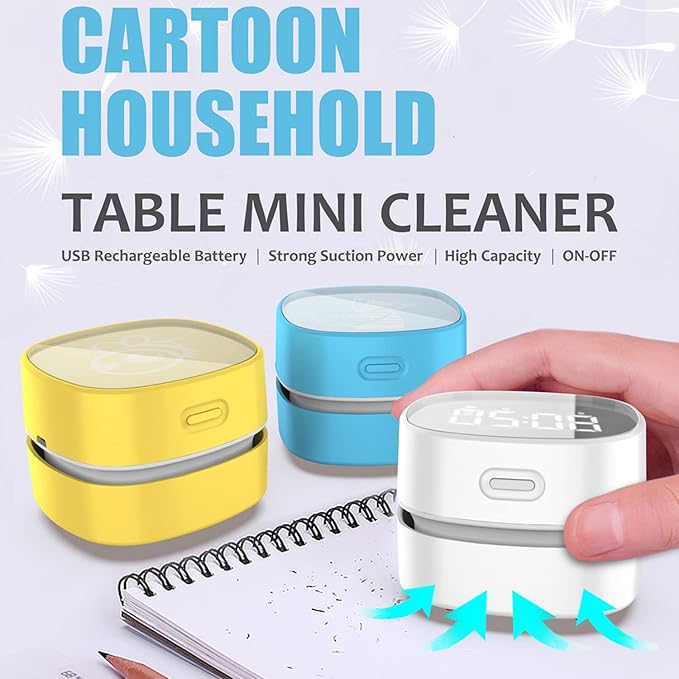 ODISTAR Counter Vacuum Cleaner, Mini Table dust Sweeper Energy - Image 5
