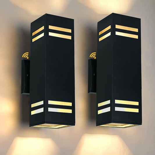 iYogaled Up and Down Lights Outdoor Wall Light Fixtures, Aluminum Dusk to Dawn by iYogaled
