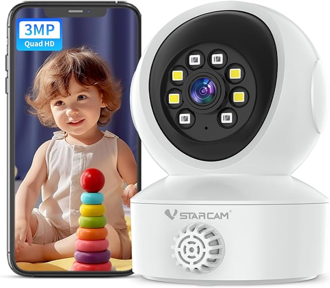 VSTARCAM 2K Indoor Security Camera by VSTARCAM