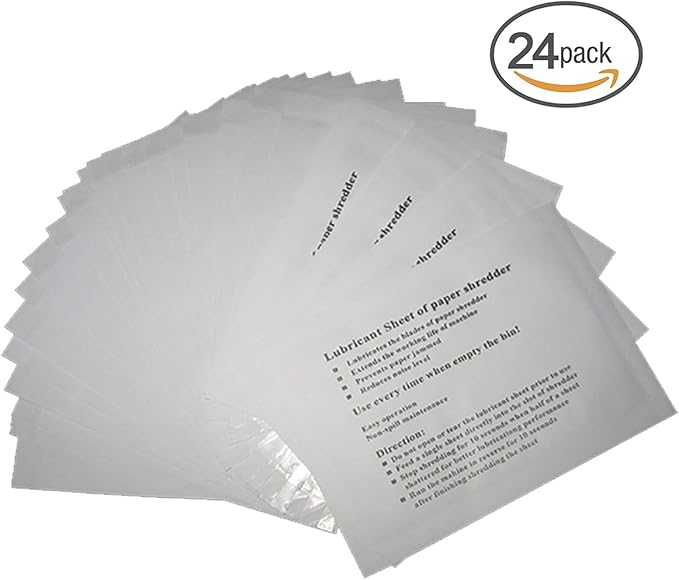 VANRA Shredder Lubricant Sheets - Image 2