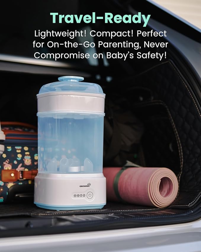 Bottle Sterilizer and Dryer, Compact Electric Steam Baby Bottle Sterilizer - Image 7