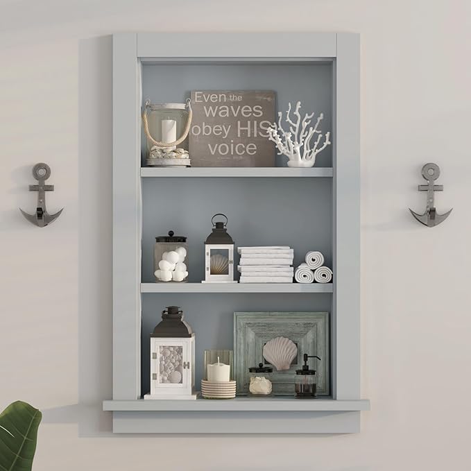 Recessed Medicine Cabinet, in Wall Shower Niche, 14x24 Bathroom Cabinet by Mepplzian