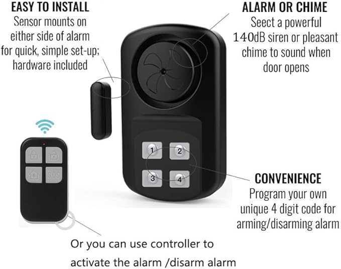 HENDUN Pool Gate Alarm Outdoor Wireless - Image 3